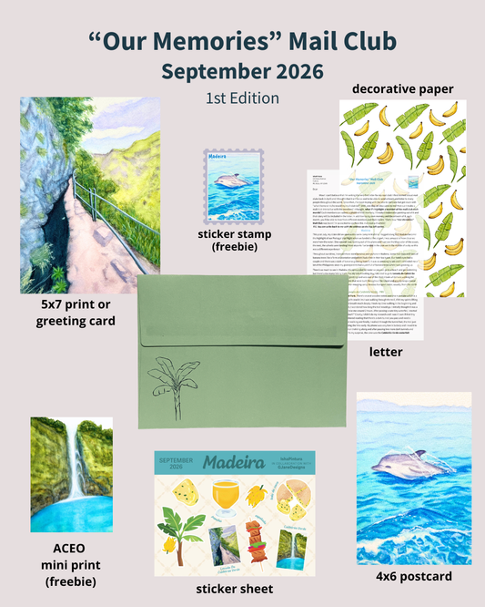 Our Memories Mail Club Sign Up